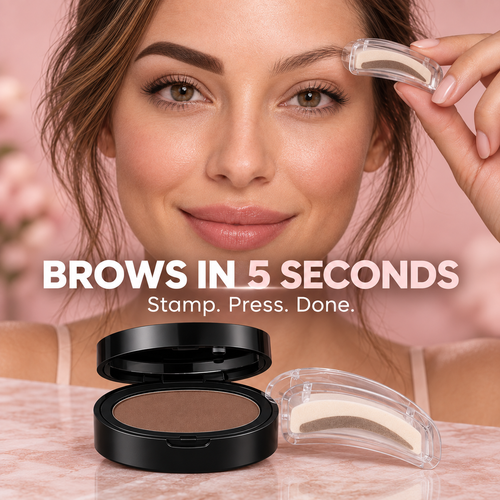 Velywhite Natural Brow Stamp Kit – Easy Eyebrow Makeup