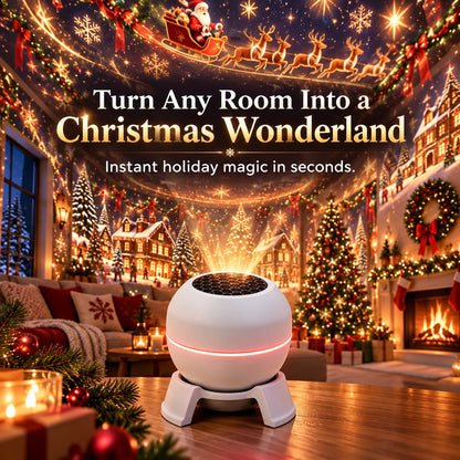 💫🎅 Turn Any Room Into a Christmas Wonderland – Holiday Projection Night Light